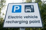 EV Charge Point Sign