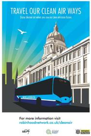 Clean Air Zone Bus Poster
