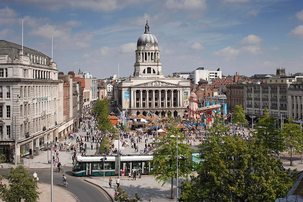 Nottingham Skyline Image