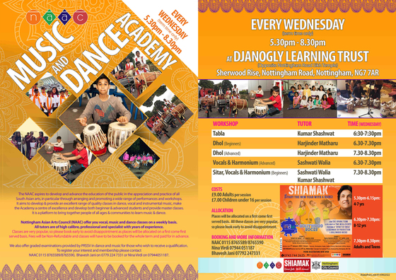 NAAC Music & Dance Academy Jan 2018