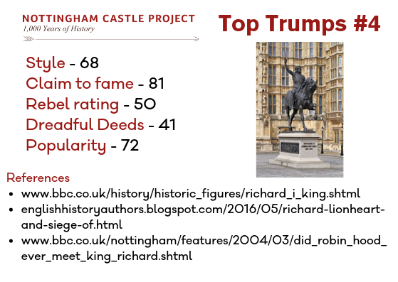 Richard 1 Top Trumps pg 2