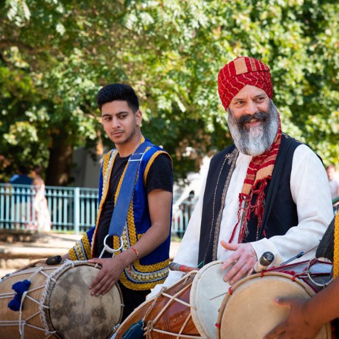 Nottingham Arts Mela 2019 Dholi