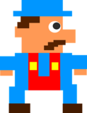 pixel character