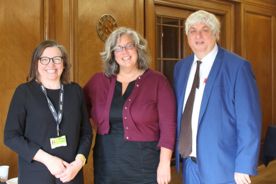 Transport for London's Heidi Alexander meets Cllr Williams and Cllr Edwards