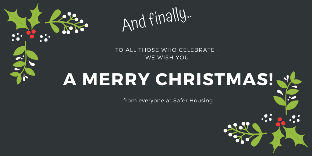 Merry christmas safer housing 