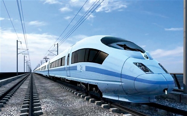 HS2 train