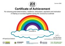 Certificate of achievement image