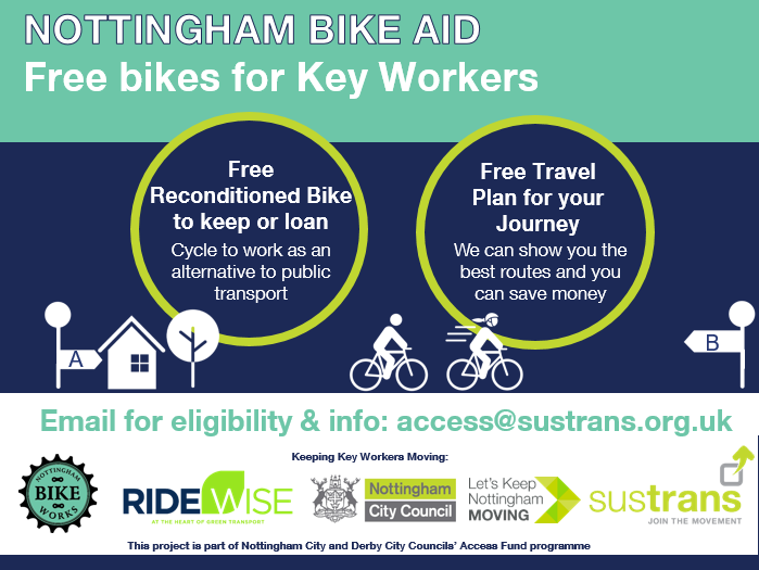 Nottingham bike aid