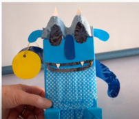 blue monster craft item