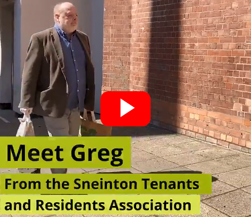 Sneinton tenants and residents association Greg
