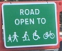 Road open