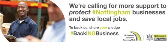 Calling for more support to protect businesses graphic