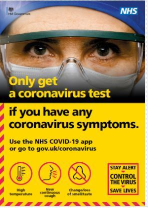 Only get a coronavirus test when you need it