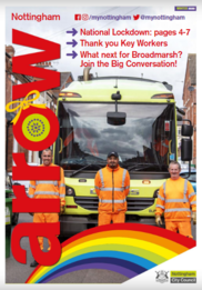 Winter Arrow magazine cover