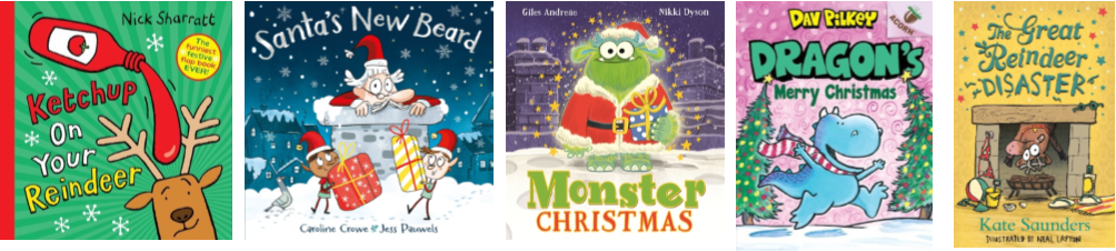 christmas kids book covers