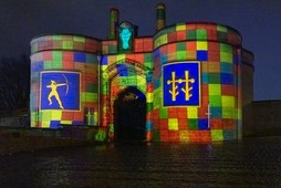 Nottingham's In Your Face! projection