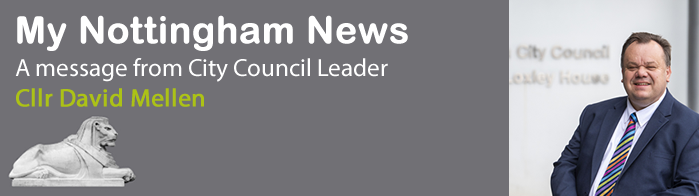 Latest News from Nottingham City Council - Leader email banner