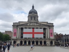 Council House St George's flag June 2021