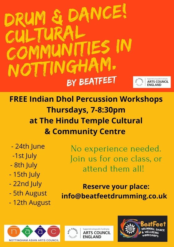 Free Dhol Workshop