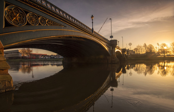 Trent Bridge sunrise