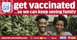 Let's get vaccinated so we can keep seeing family graphic