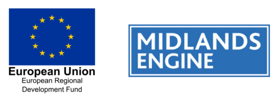 ERDF Midlands Engine Logos