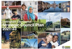 Council plan 2021 - 2023