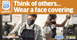 Wear a face covering