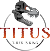 t rex logo