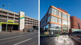 Before and after Broadmarsh car park