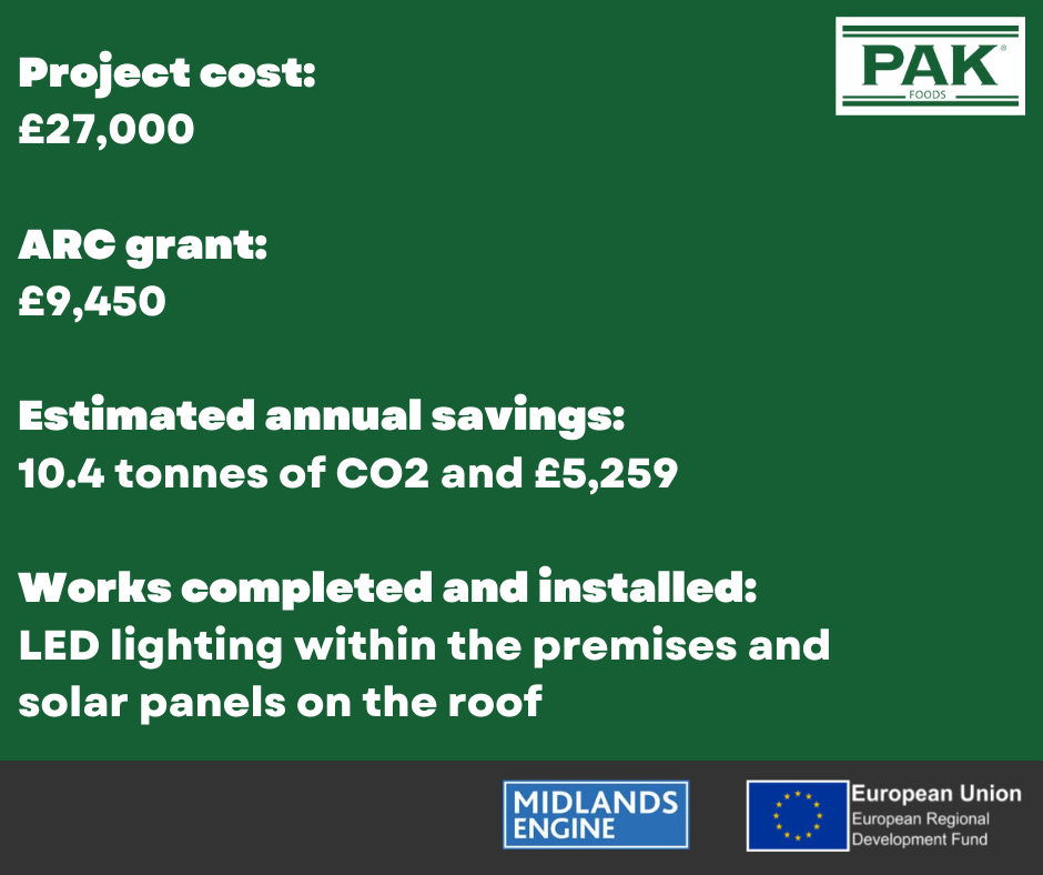 ARC PAK Foods case study