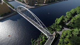 Waterside bridge cgi