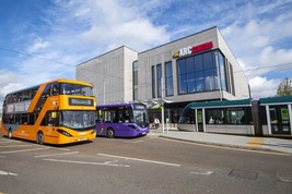 Buses at beeston interchange