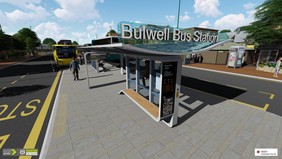 Bulwell bus station cgi