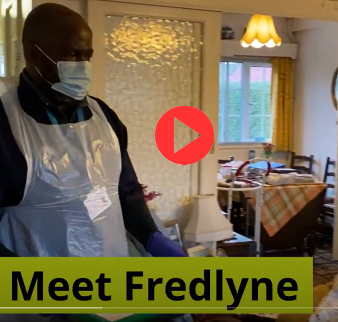 Meet Fredlyne! One of Nottingham's fantastic homecare workers. 