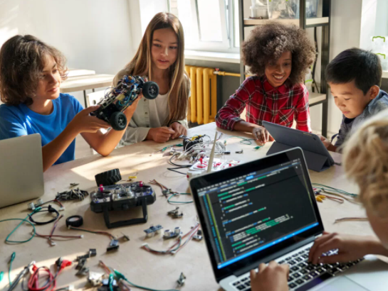 children coding