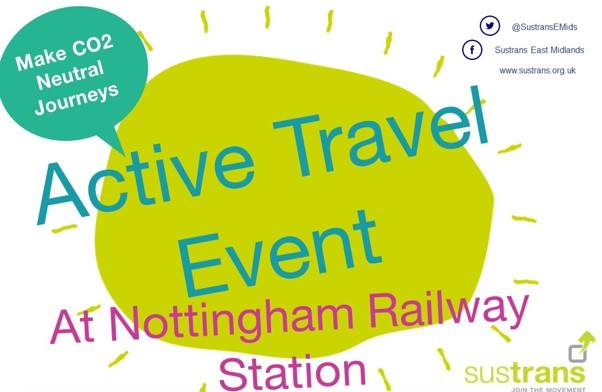 Sustrans Active Travel Event Poster