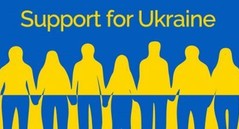 Support for Ukraine banner