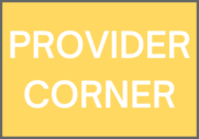 Link to Provider Corner