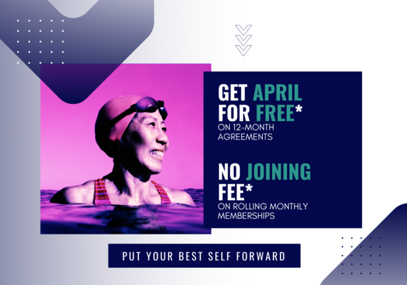 Join Active Nottingham this April and choose from 1 of two offers available