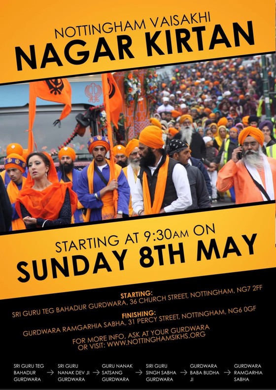 Nottingham Nagar Kirtan 2022