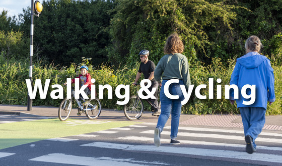 Walking and cycling header1