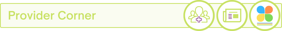 Provider Corner Separator