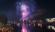 Riverside fireworks