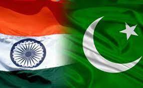 Flags of Pakistan & India