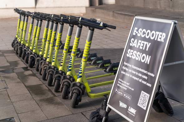 E-scooter event at Sneinton Market