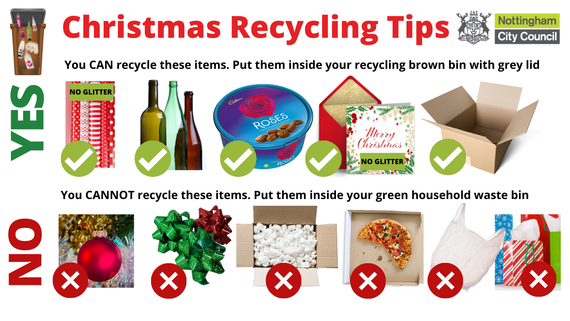 Christmas recycling tips