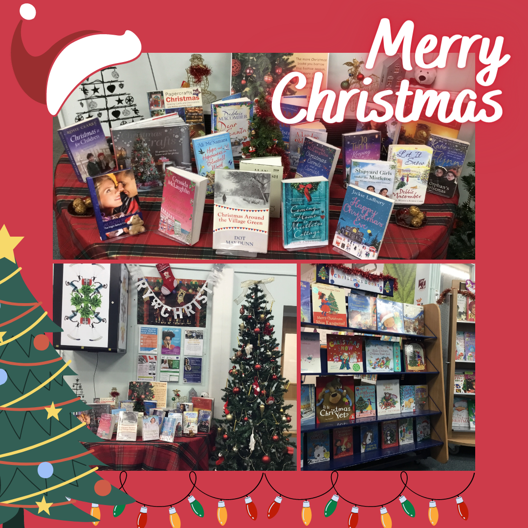 Festive dispalays at libraries