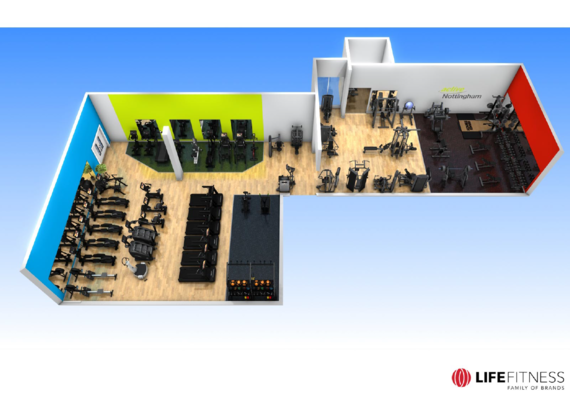 Clifton Leisure Centre Gym Kit 3D impression