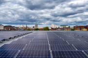 Broad Marsh car park solar panels